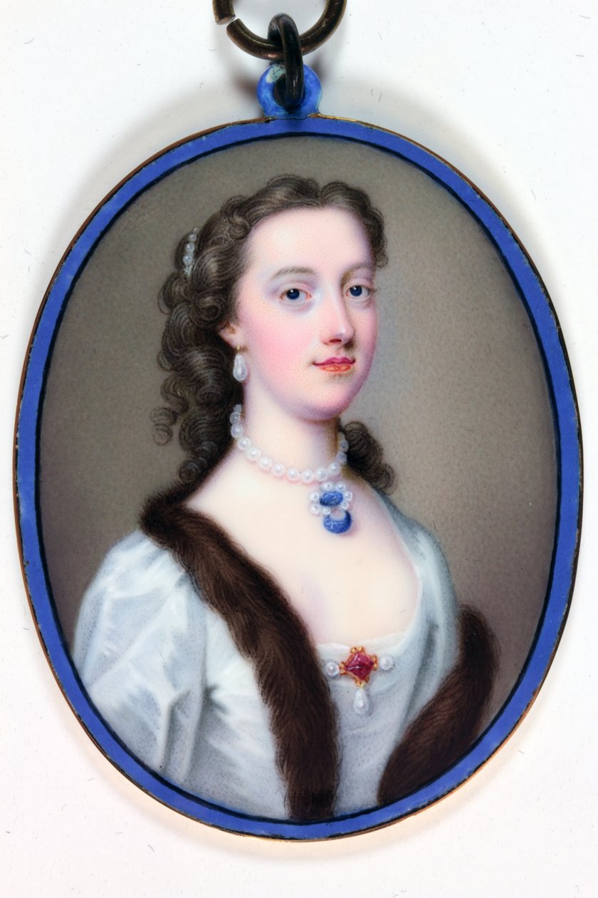 Lady Margaret Cavendish-Holles-Harley, Duchessa di Portland da Christian Friedrich Zincke