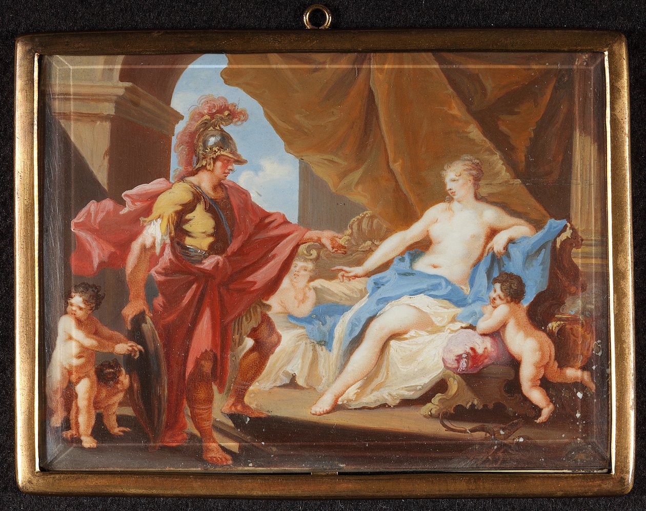 Mars und Venus da Christian Friedrich Zincke