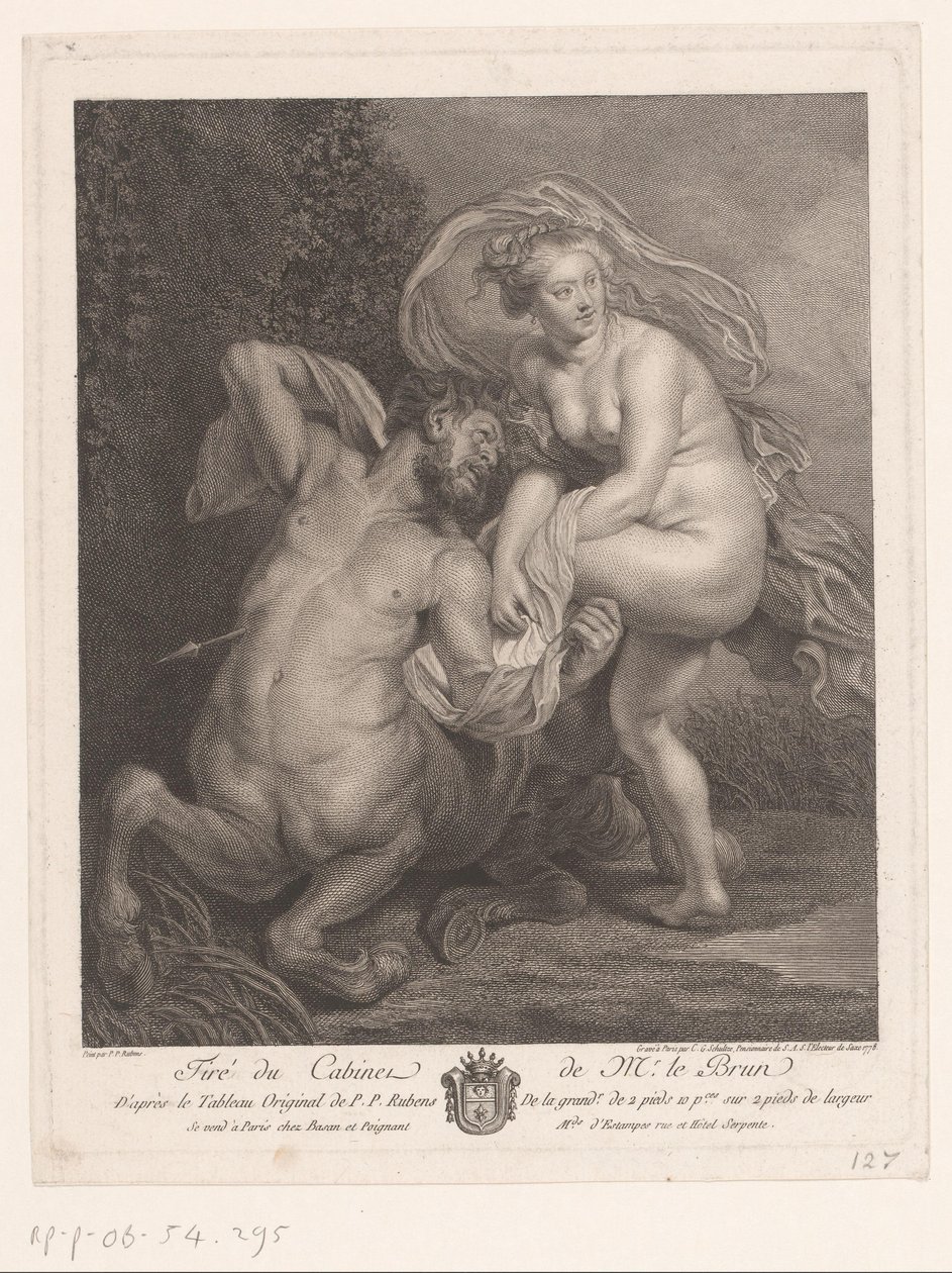 Deianira e Nesso da Christian Gottfried Schultze