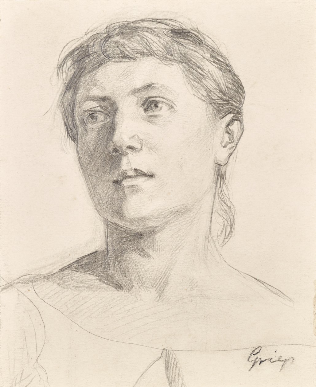 Ritratto di ragazza da Christian Griepenkerl