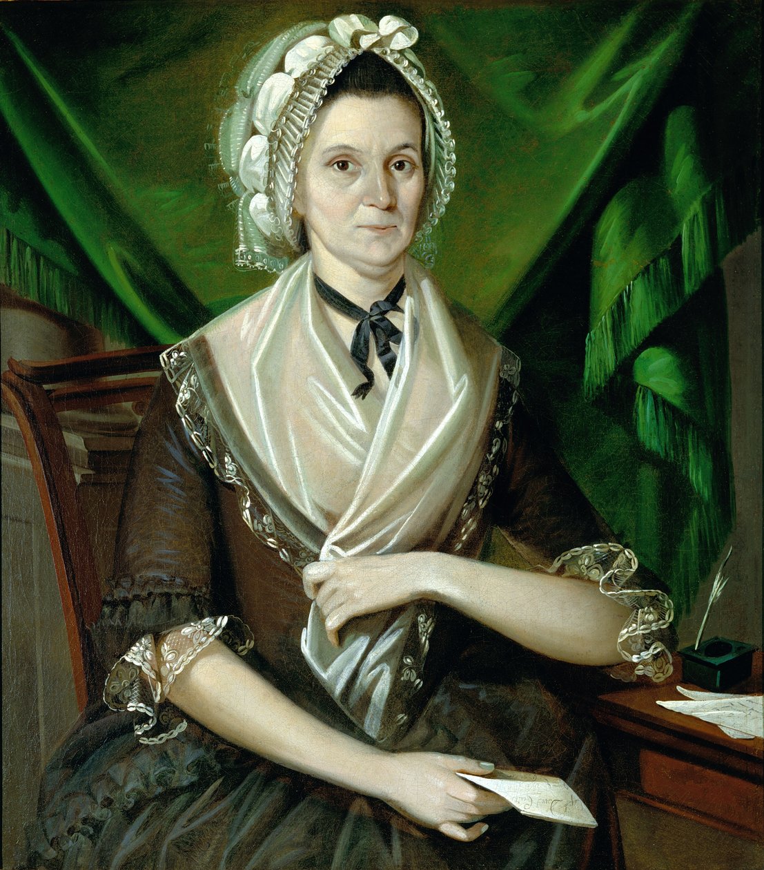 La signora David Coats, 1775 circa (olio su tela) da Christian Gullager