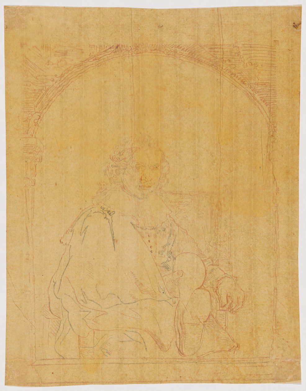Ritratto di uomo in poltrona, da Collection d
