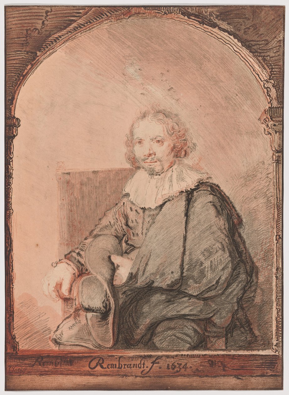 Ritratto di uomo in poltrona, da Collection d