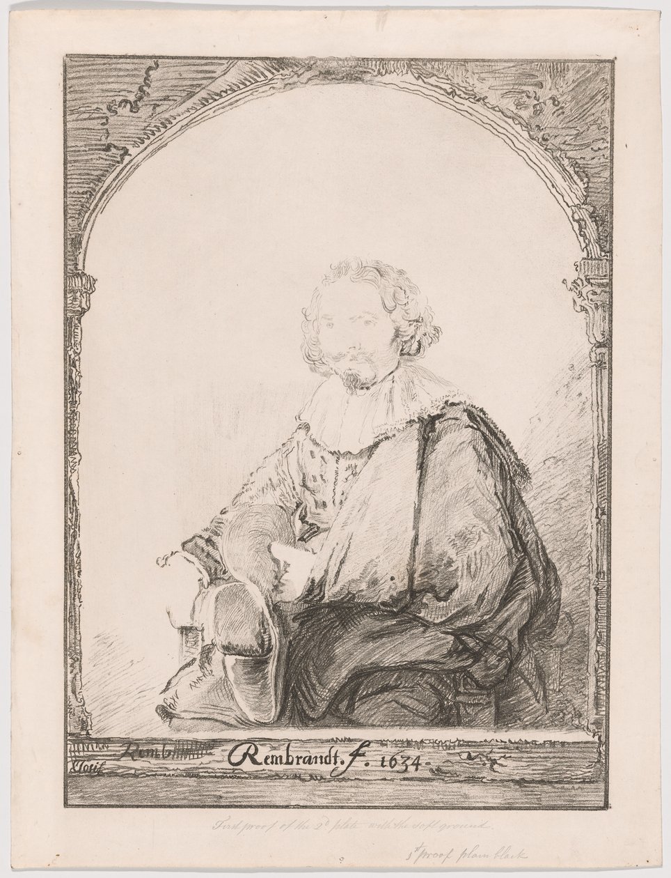 Ritratto di uomo in poltrona, da Collection d