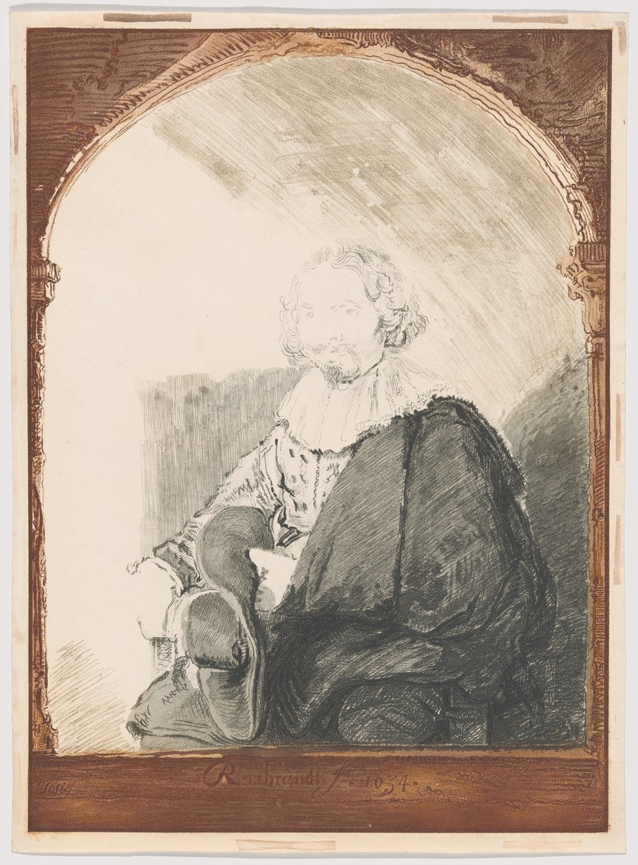 Ritratto di uomo in poltrona, da Collection d