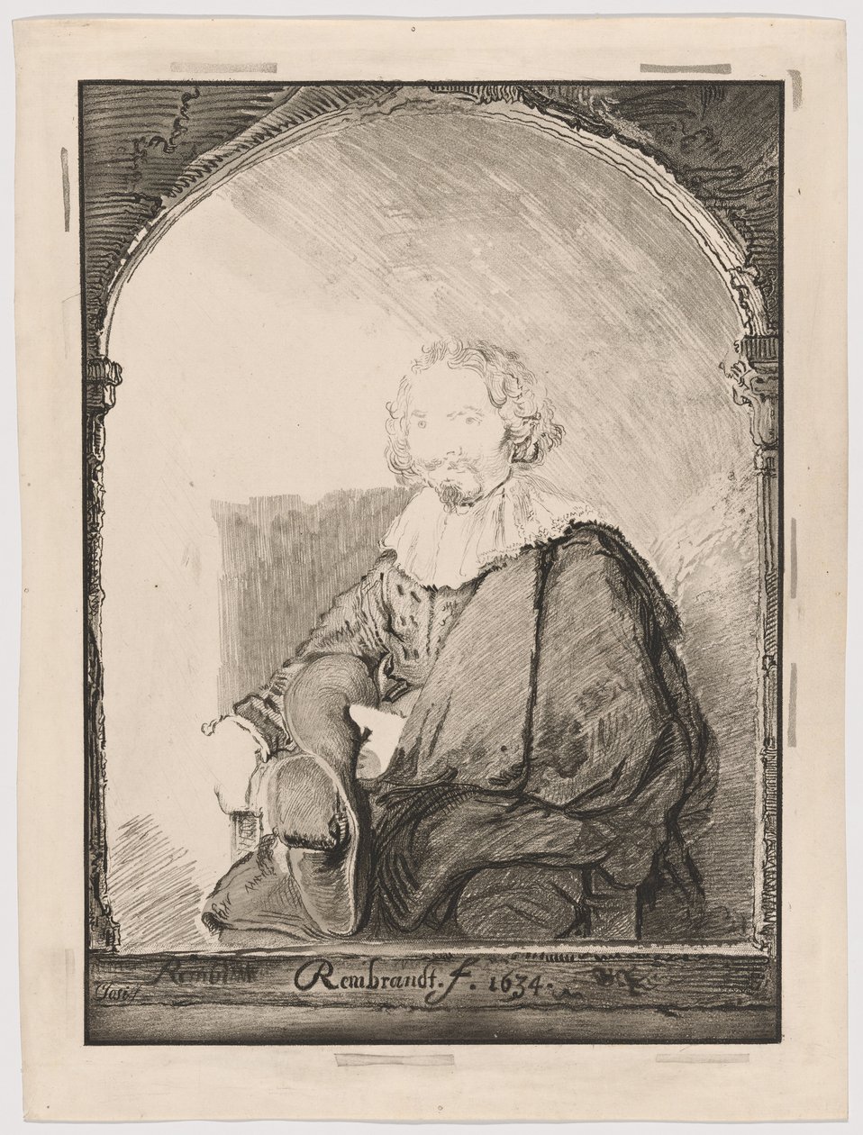 Ritratto di uomo in poltrona, da Collection d