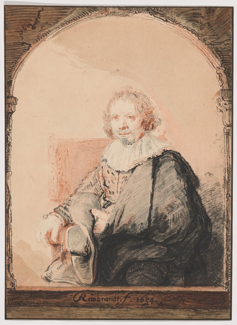 Ritratto di uomo in poltrona, da Collection d