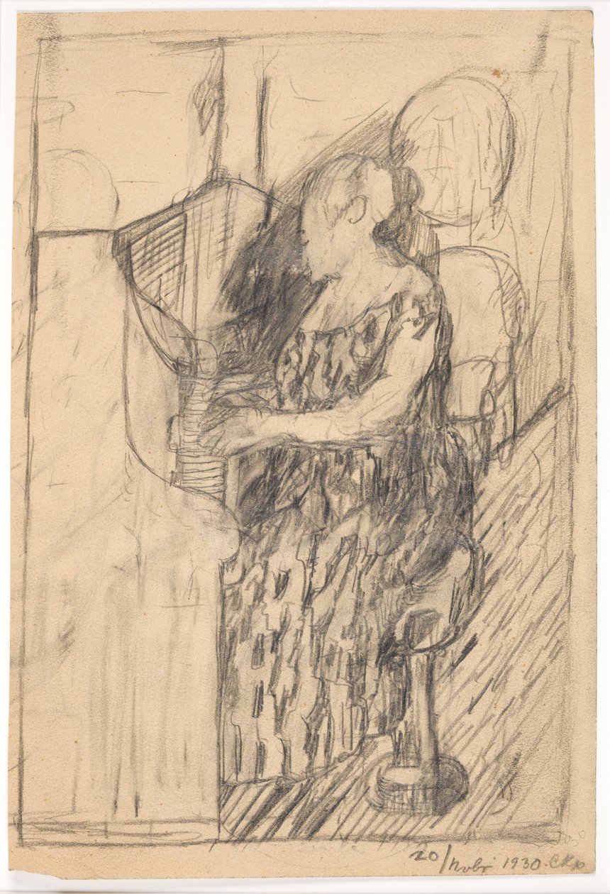 Donna al pianoforte da Christian Kongstad Petersen