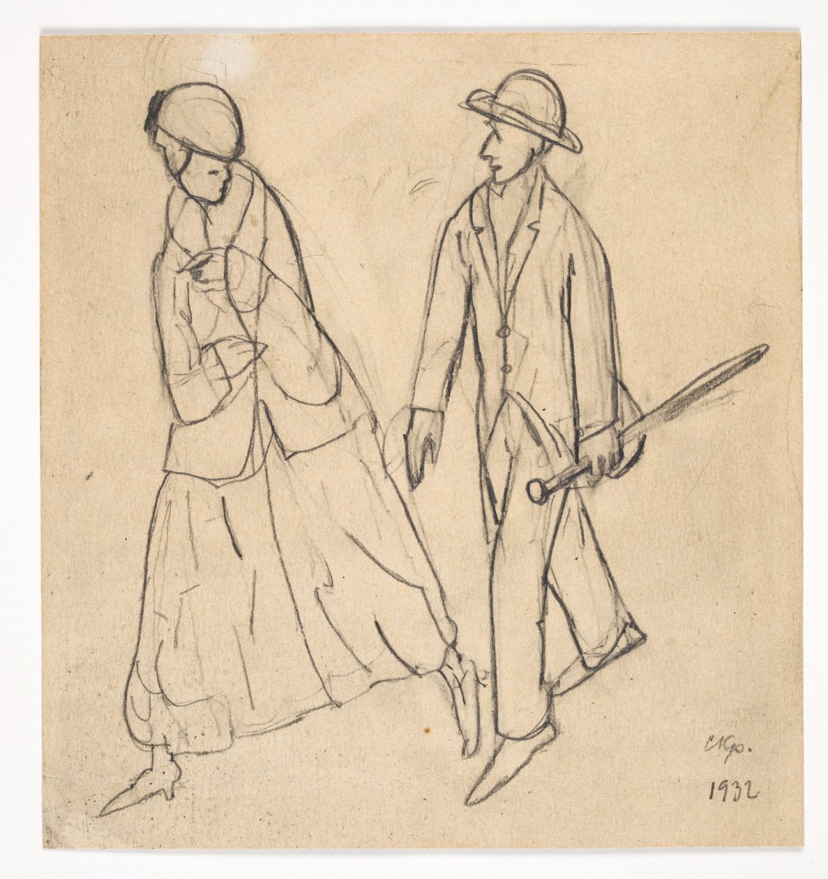 Due Figure da Christian Kongstad Petersen