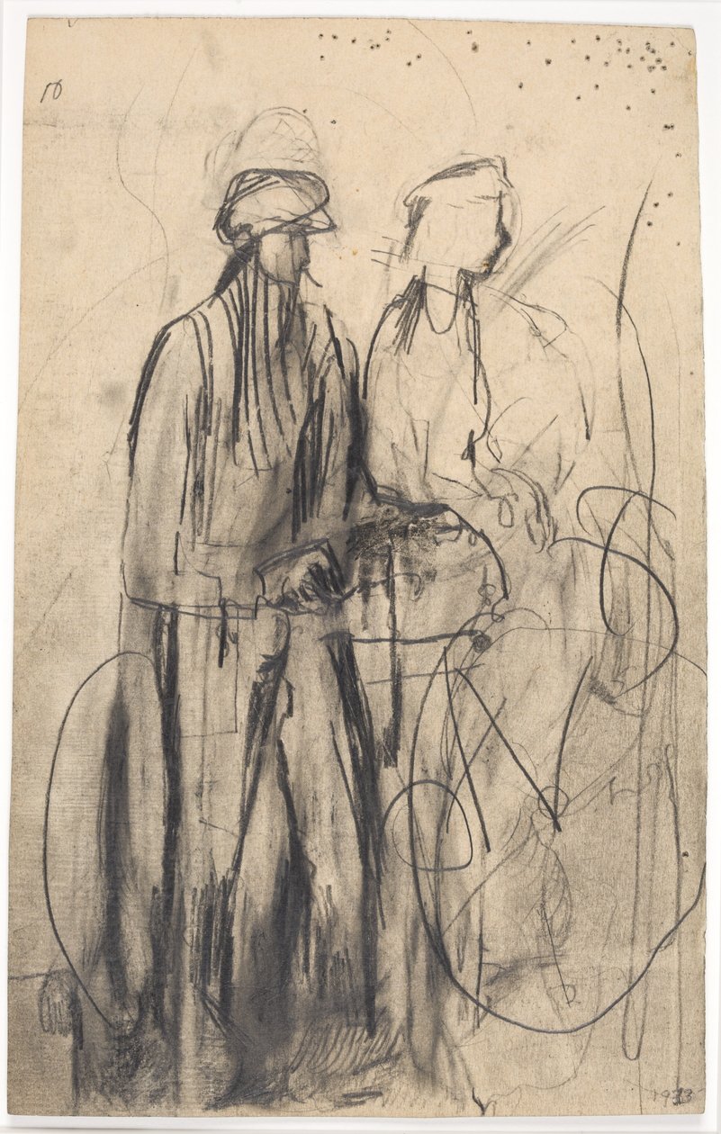 Giovane coppia con biciclette da Christian Kongstad Petersen