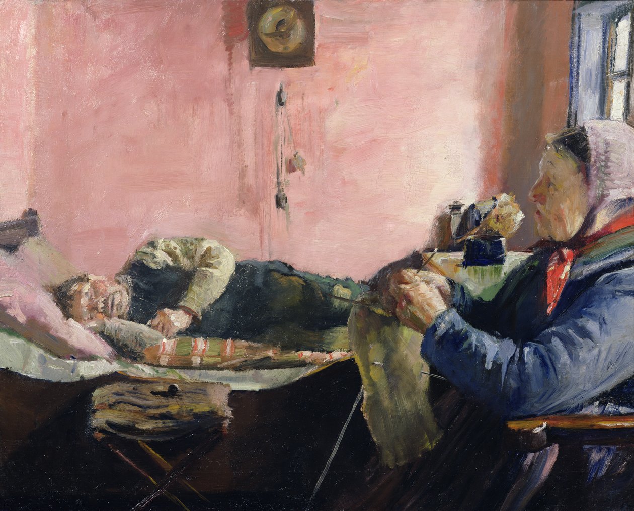 Il pisolino pomeridiano di Niels Gaihede da Christian Krohg