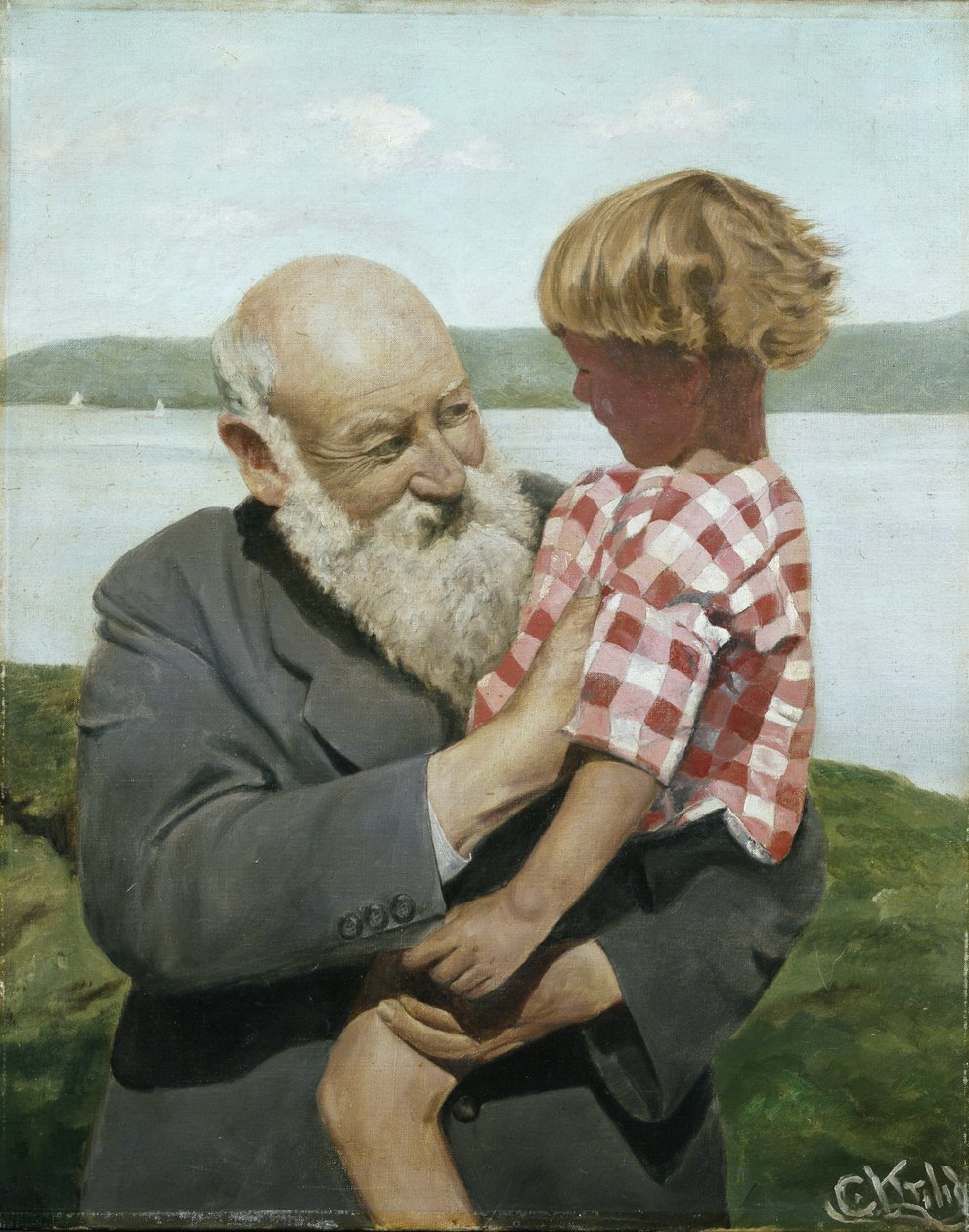 Autoritratto da Christian Krohg