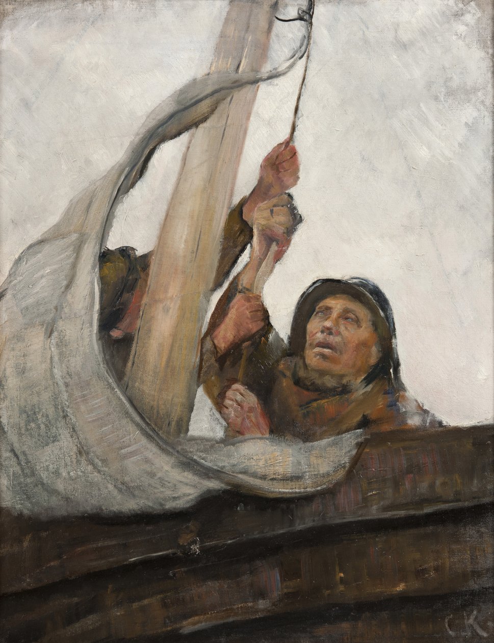 Salpare, c.1900 da Christian Krohg