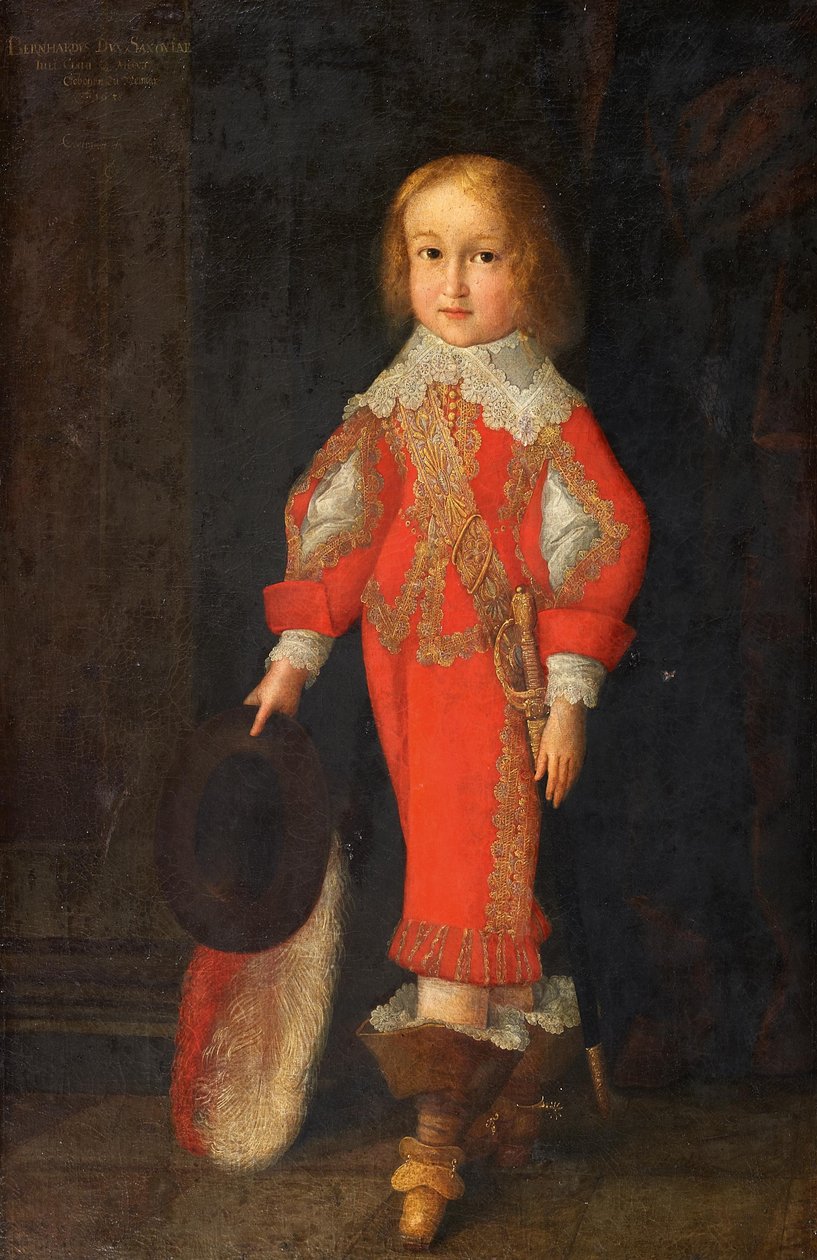Ritratto di Bernhard di Saxe-Jena (1638-1678) da Christian Richter