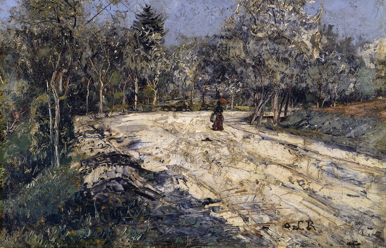 Strada di campagna di Berka da Christian Rohlfs