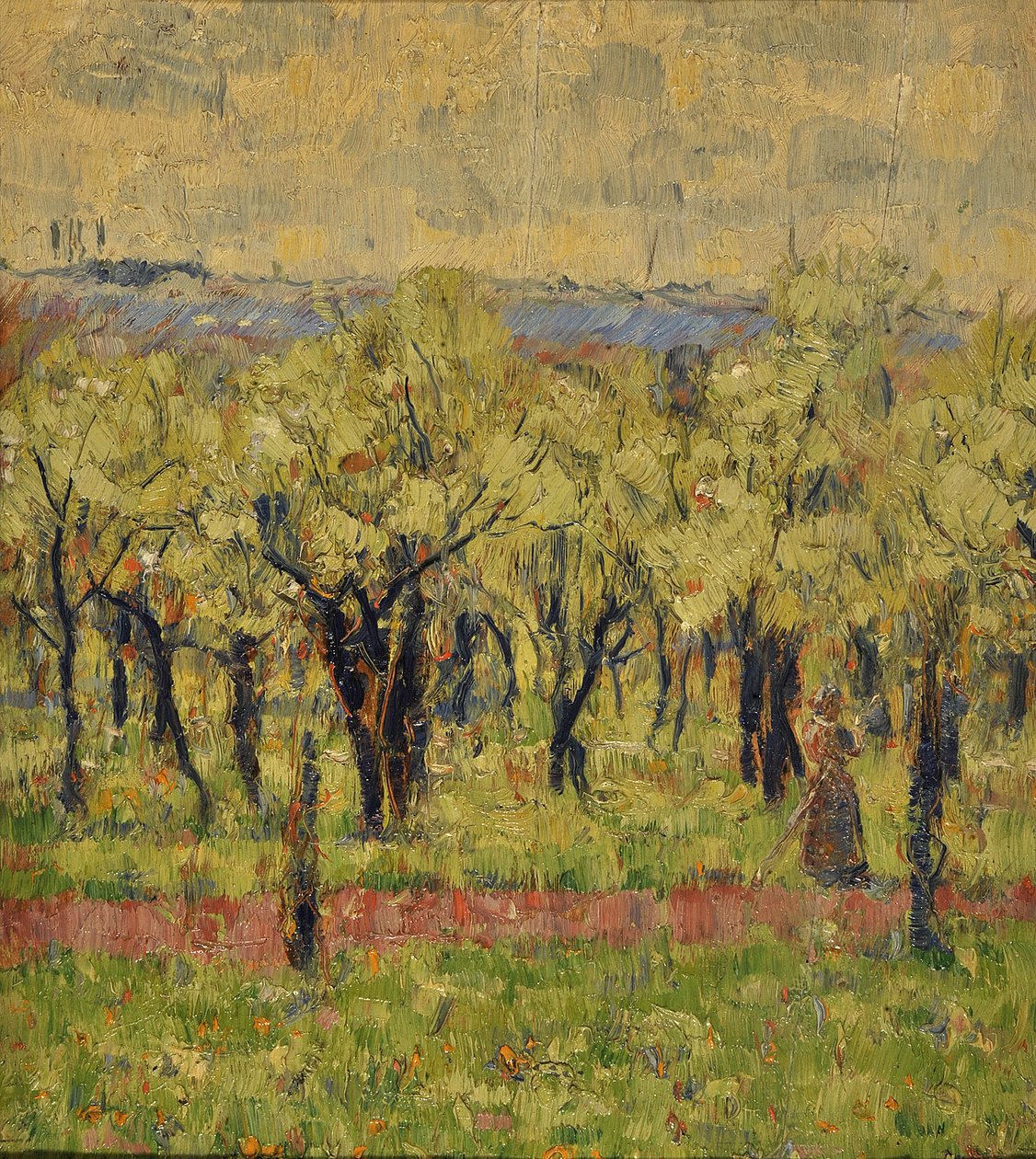 Frutteto in fiore da Christian Rohlfs