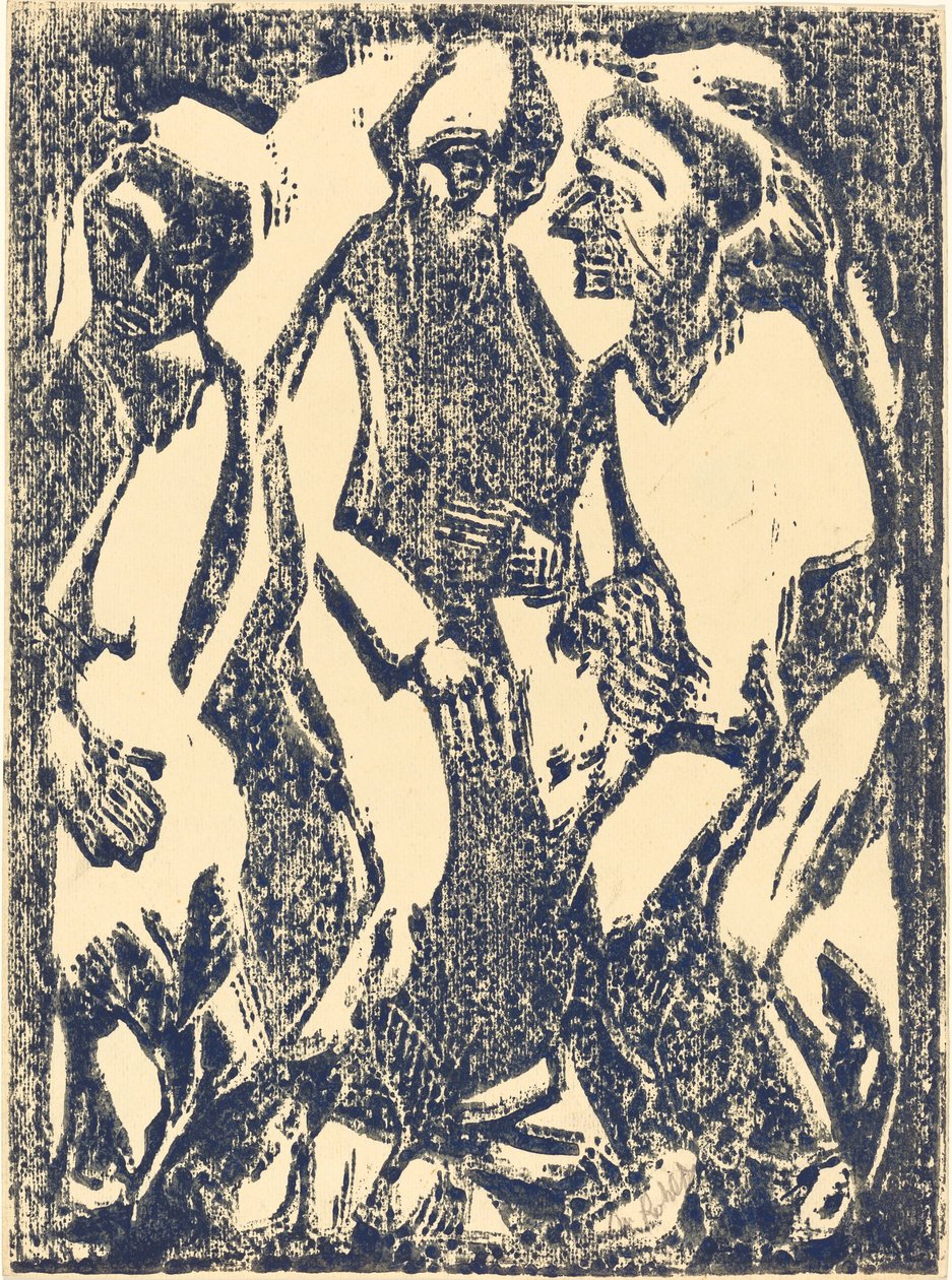 Deliberazione, 1913 da Christian Rohlfs