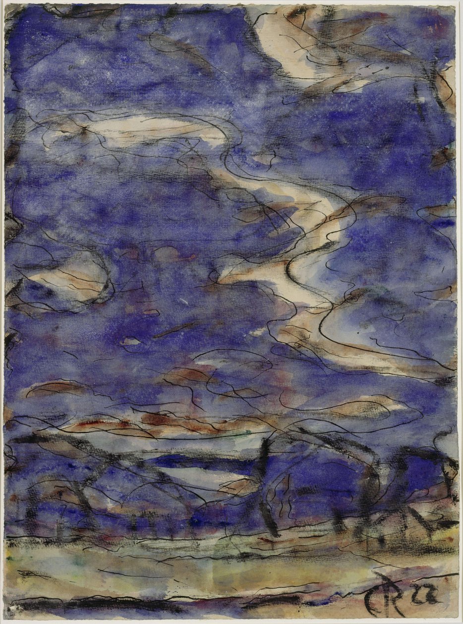 Paesaggio con nuvole da Christian Rohlfs