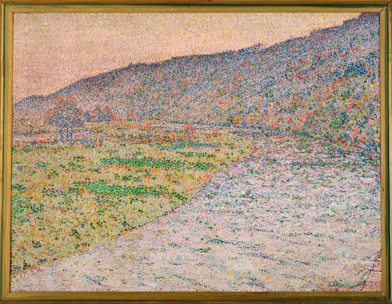 Fiume della Ruhr presso Herdecke (dipinto su tela) da Christian Rohlfs