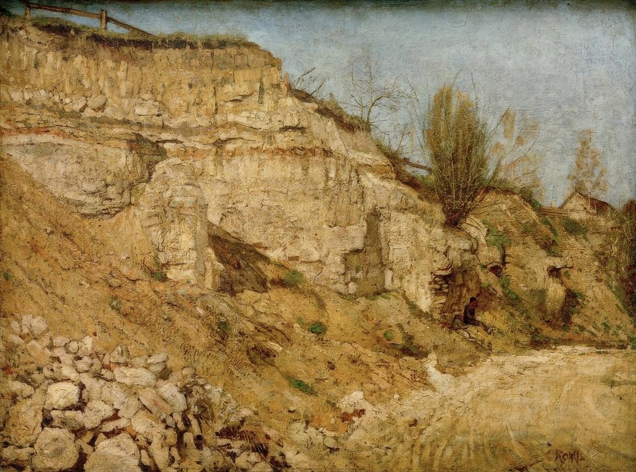 Cava di pietra a Weimar da Christian Rohlfs