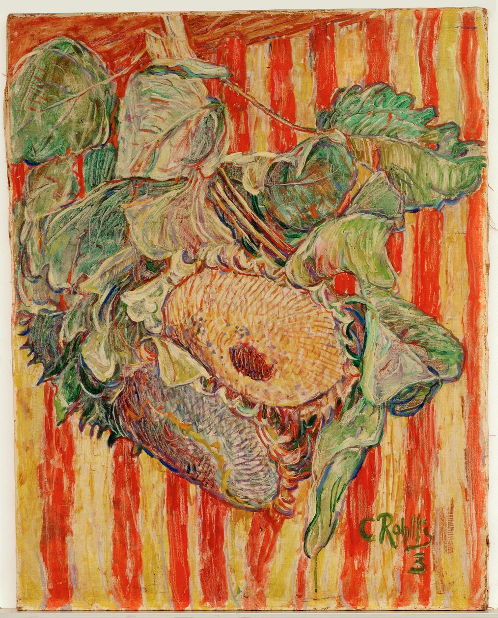 Girasoli (dipinto su tela) da Christian Rohlfs