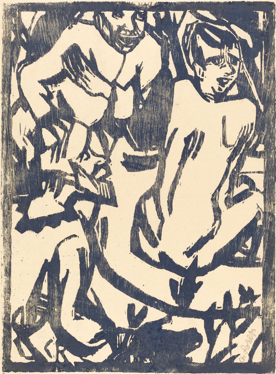 Susanna e i vecchioni da Christian Rohlfs