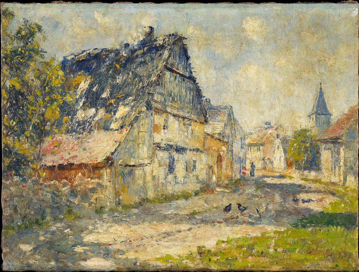 Via del Paese a Ehringsdorf, nei pressi di Weimar da Christian Rohlfs