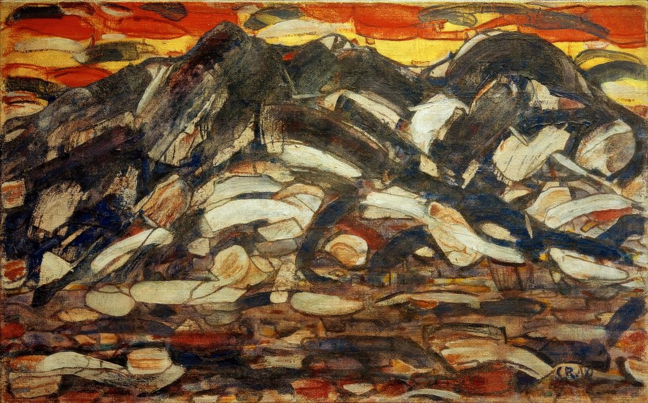 Wettersteingebirge da Christian Rohlfs