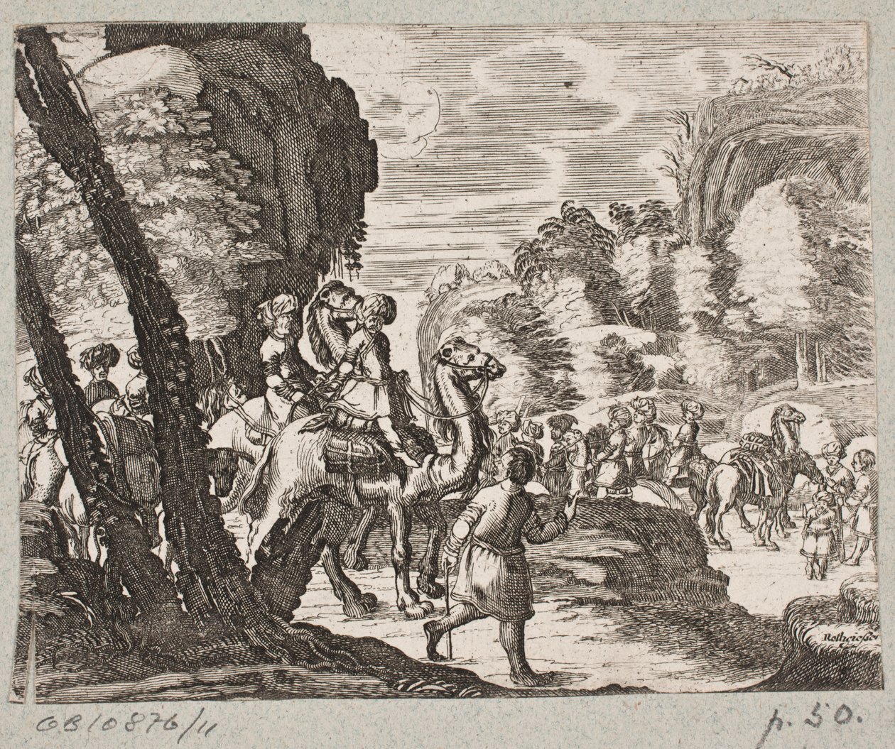 Illustrazione per Adam Olearius, "Persianischer Rosenthal von einem Sinnreichen Poeten Schich Saadi...", Schleswig 1660 da Christian Rothgiesser