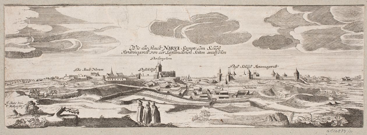 Prospetto di Narva da Christian Rothgiesser