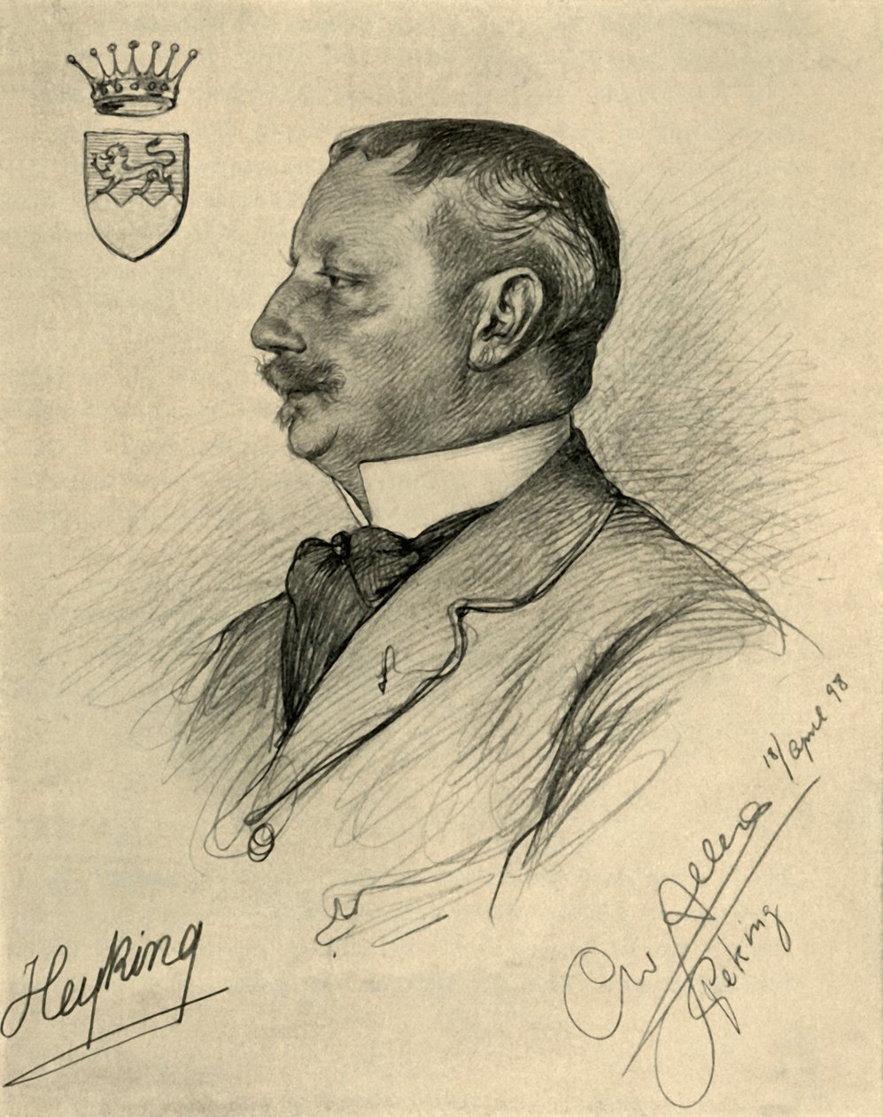 Edmund von Heyking, Pechino da Christian Wilhelm Allers