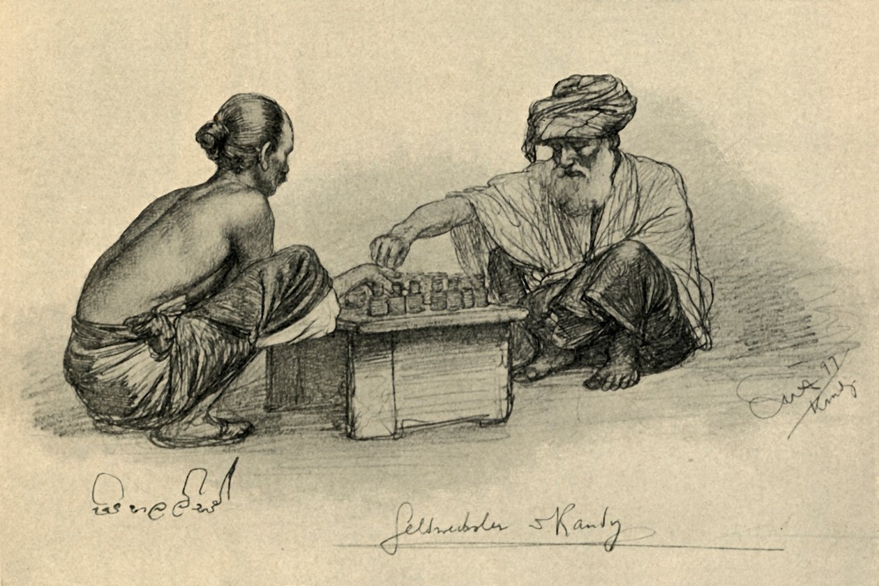 Usuraio, Kandy, Ceylon da Christian Wilhelm Allers
