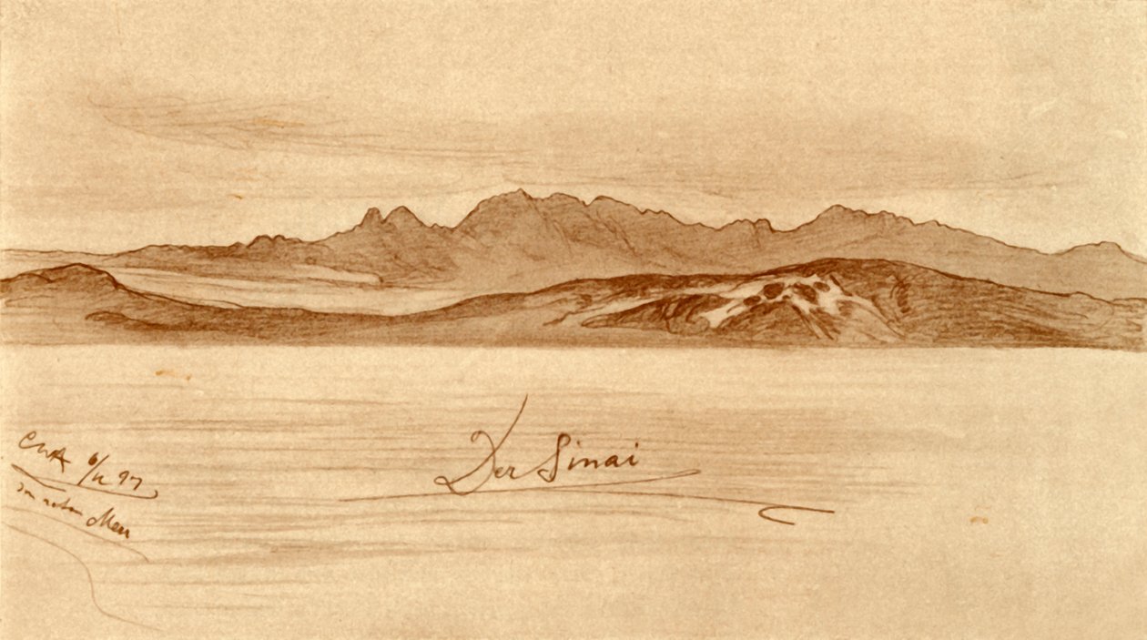 Sinai, Egitto da Christian Wilhelm Allers