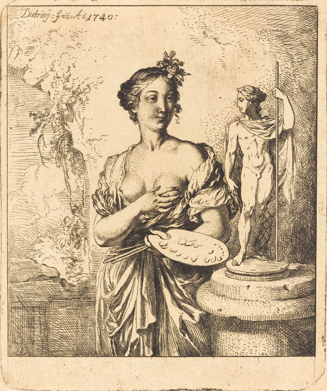 Dipinto da Christian Wilhelm Ernst Dietrich