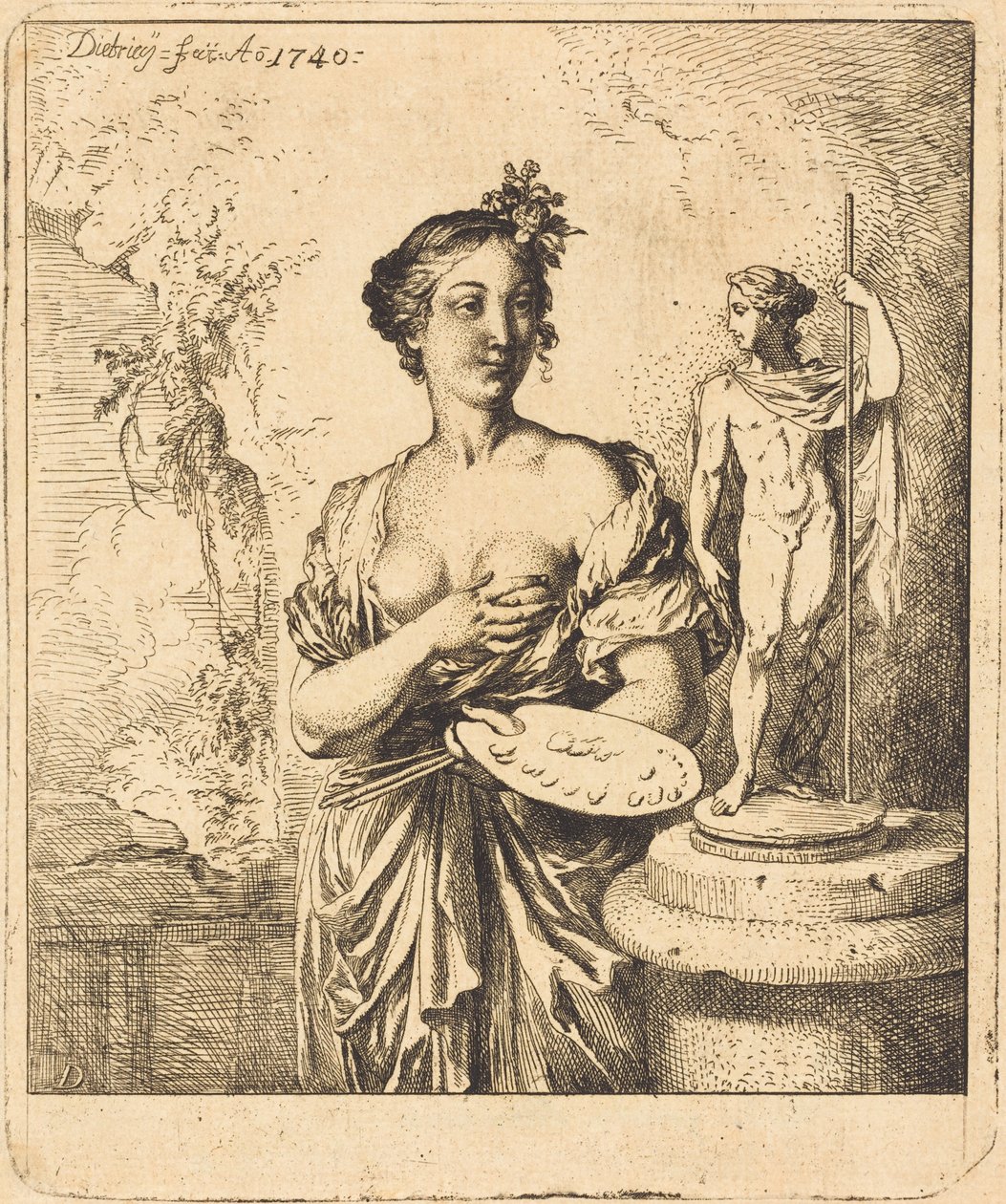 Dipinto da Christian Wilhelm Ernst Dietrich
