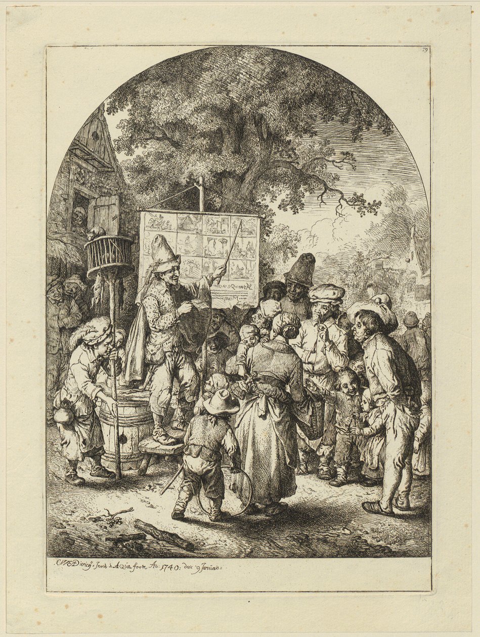 Venditore di veleno per topi da Christian Wilhelm Ernst Dietrich