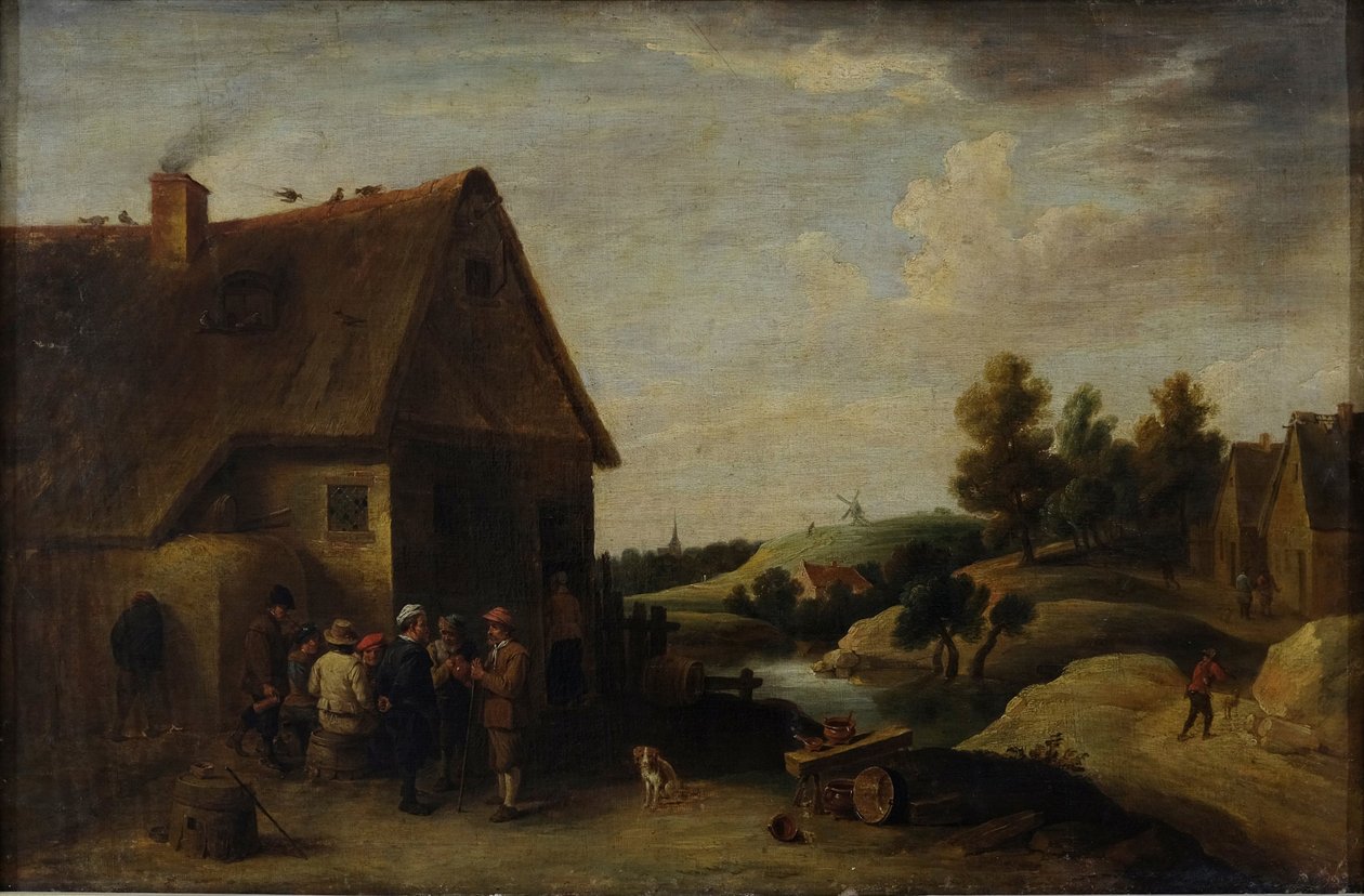 Scena di vita rurale da Christian Wilhelm Ernst Dietrich