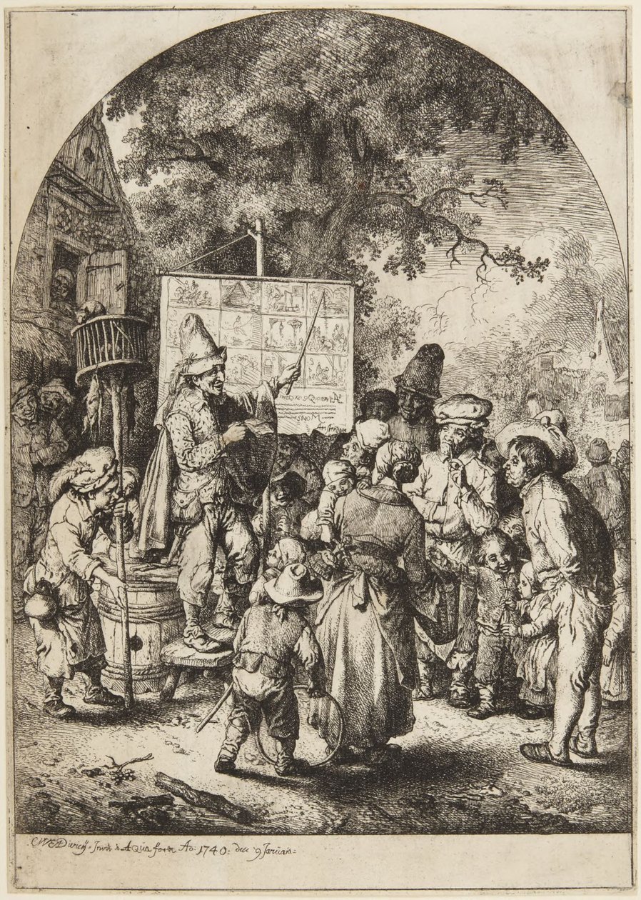 Il cantore di ballate da Christian Wilhelm Ernst Dietrich