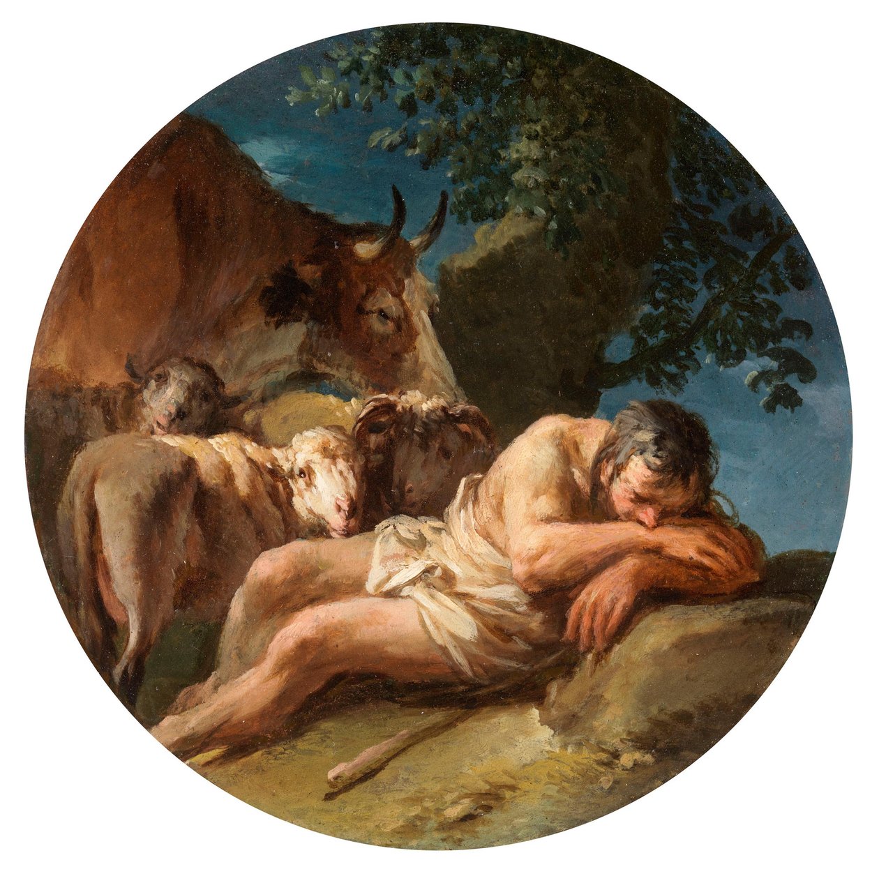 Il pastore addormentato da Christian Wilhelm Ernst Dietrich