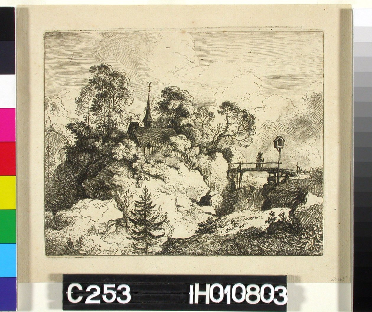 Ohne Titel da Christian Wilhelm Ernst Dietrich