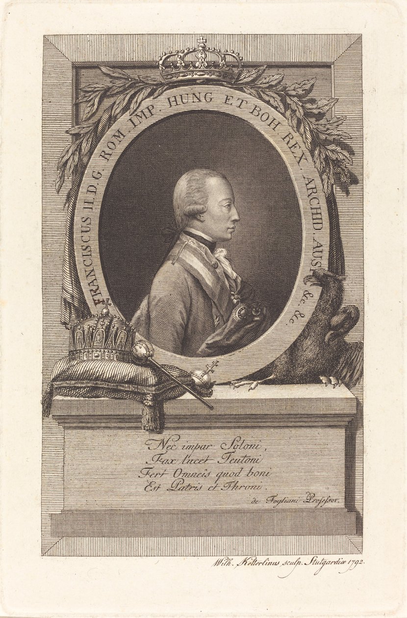 Francesco II, Sacro Romano Imperatore da Christian Wilhelm Ketterlinus