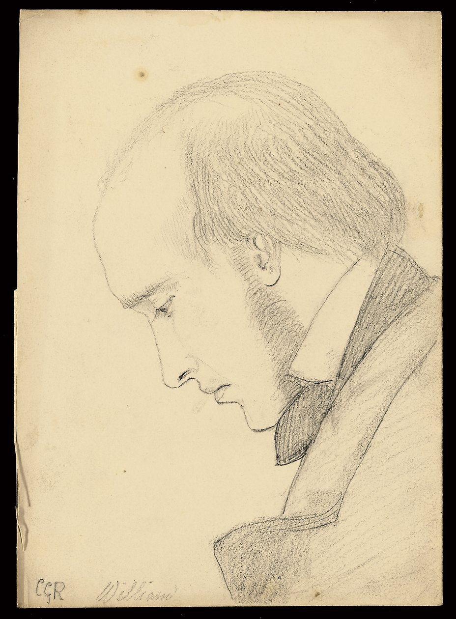 Ritratto di William Michael Rossetti da Christina Georgina Rossetti
