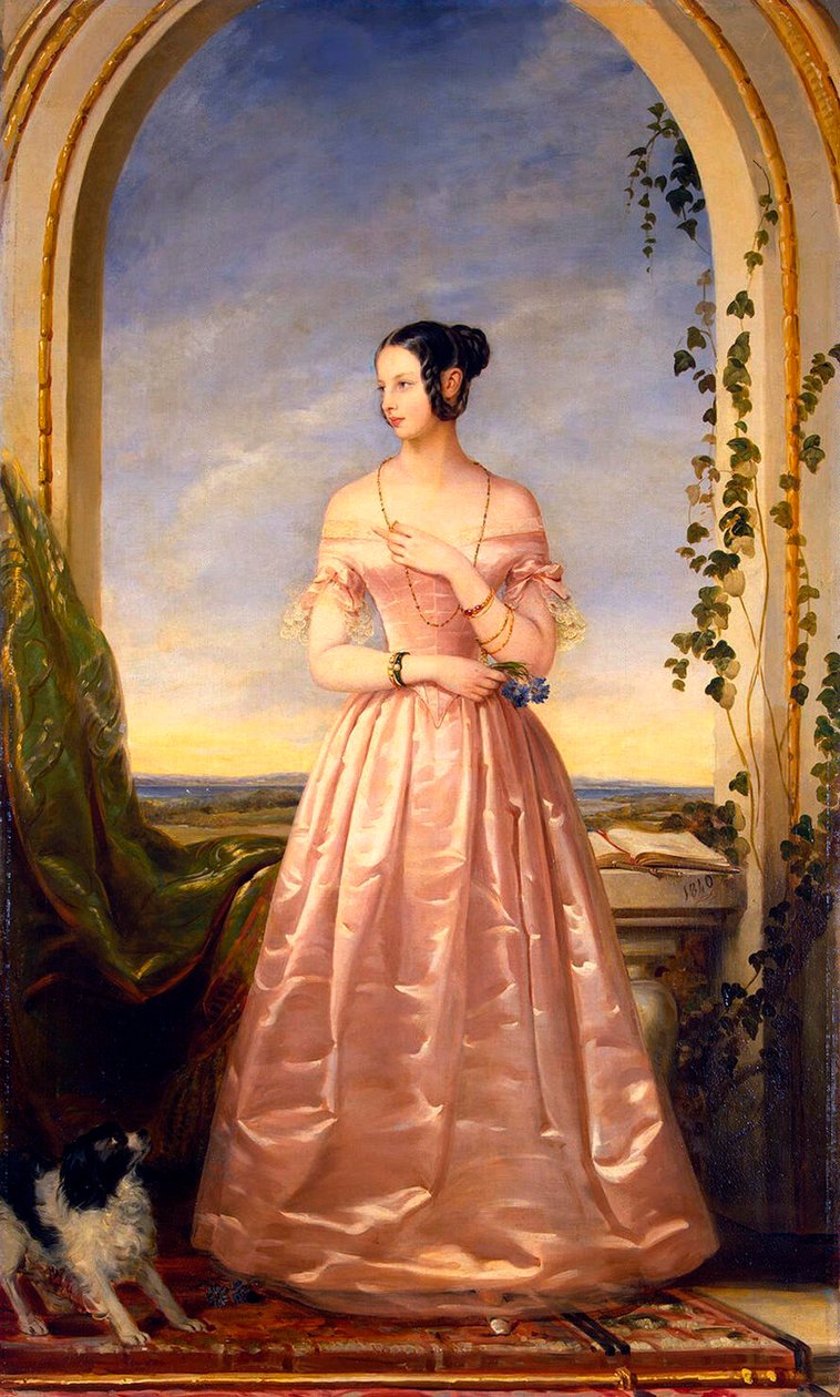 Granduchessa Alexandra Nikolaevna di Russia, 1840 da Christina Robertson
