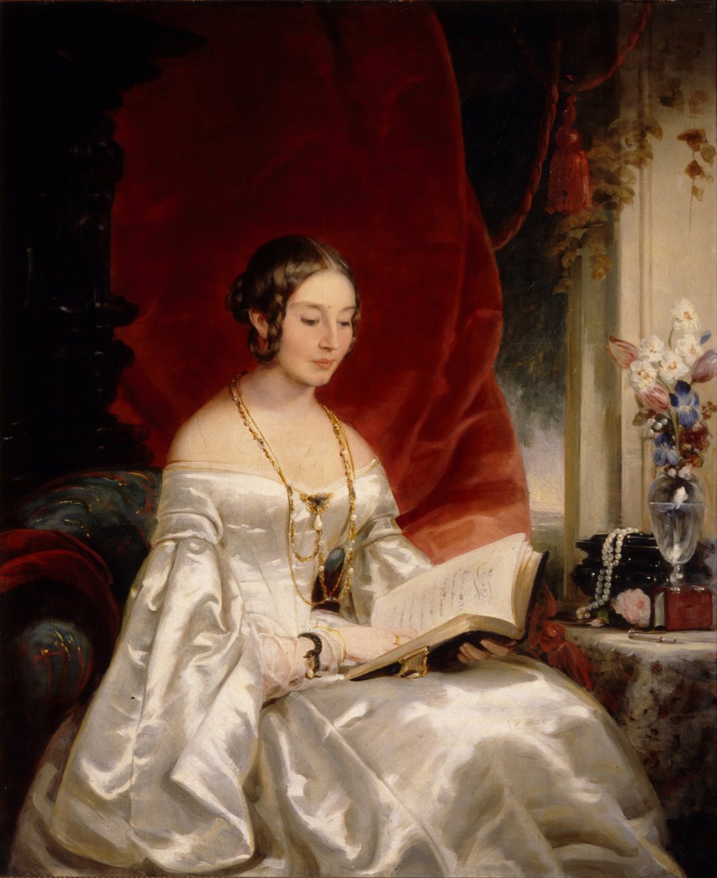 Ritratto della Principessa Maria Ivanovna Kochubey, nata Baryatinskaya 1818-1843, 1840s da Christina Robertson