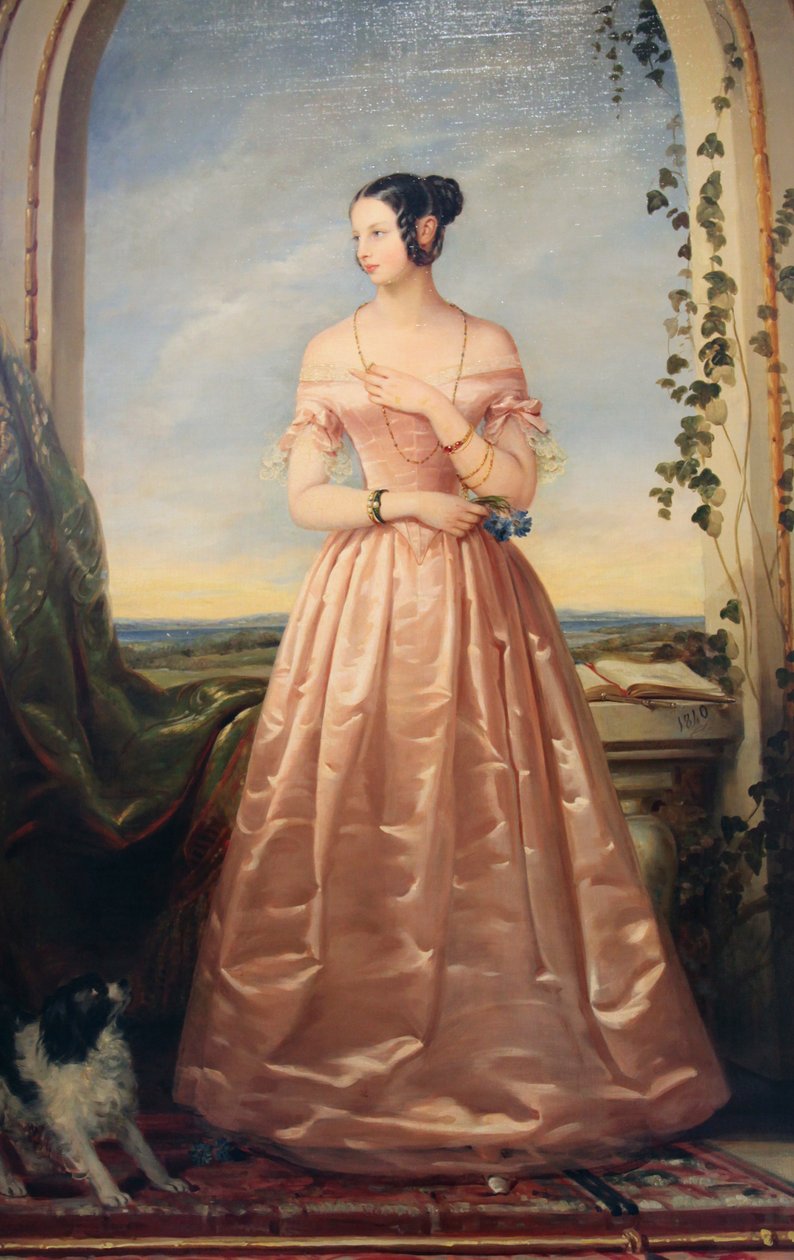 Ritratto della Granduchessa Alexandra Nikolaevna da Christina Robertson