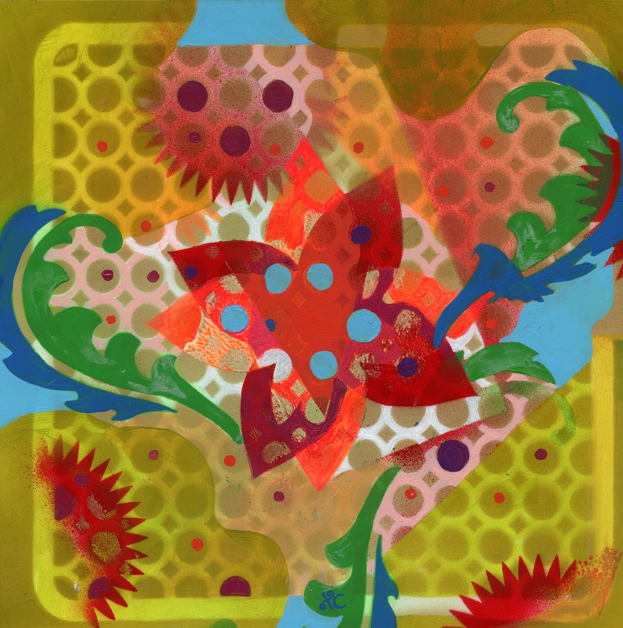 Meditazione 39, c. 2017 da Christina Saj