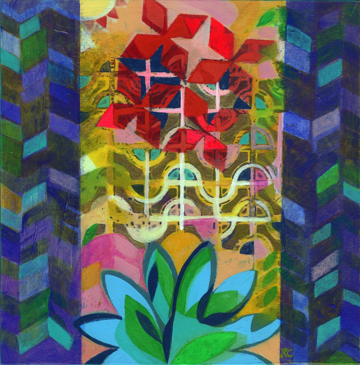 Meditazione 14, c. 2017 da Christina Saj