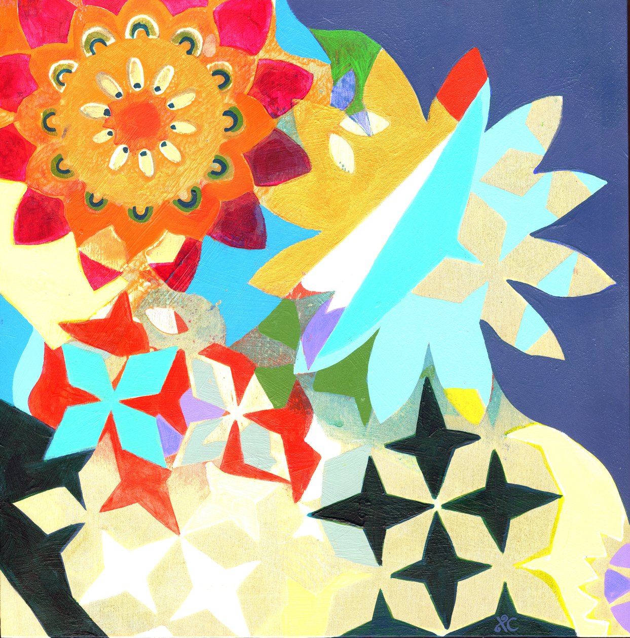 Meditazione 36, c. 2017 da Christina Saj