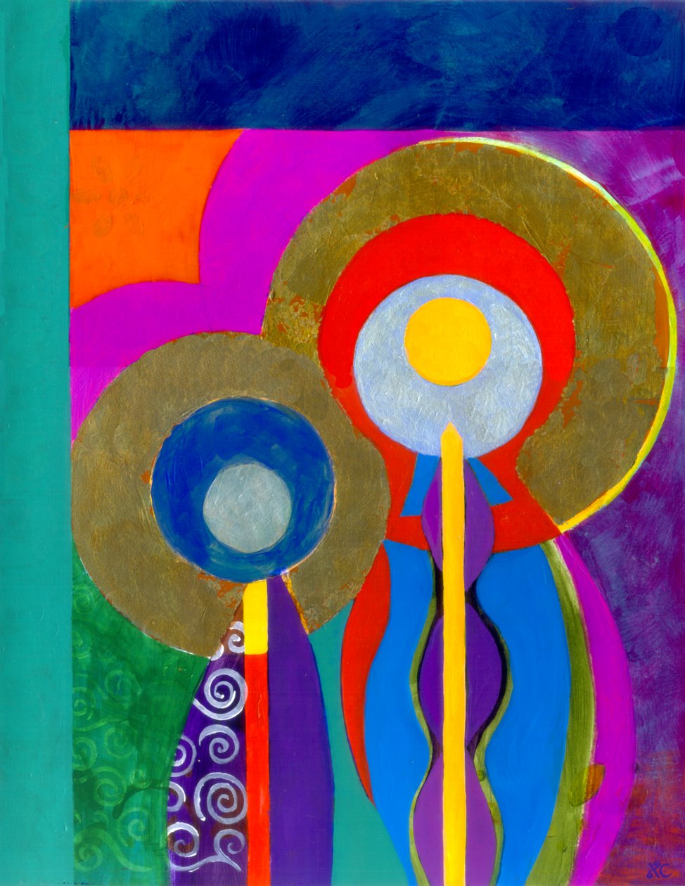 Vergine Hodegitria, c. 2010 da Christina Saj