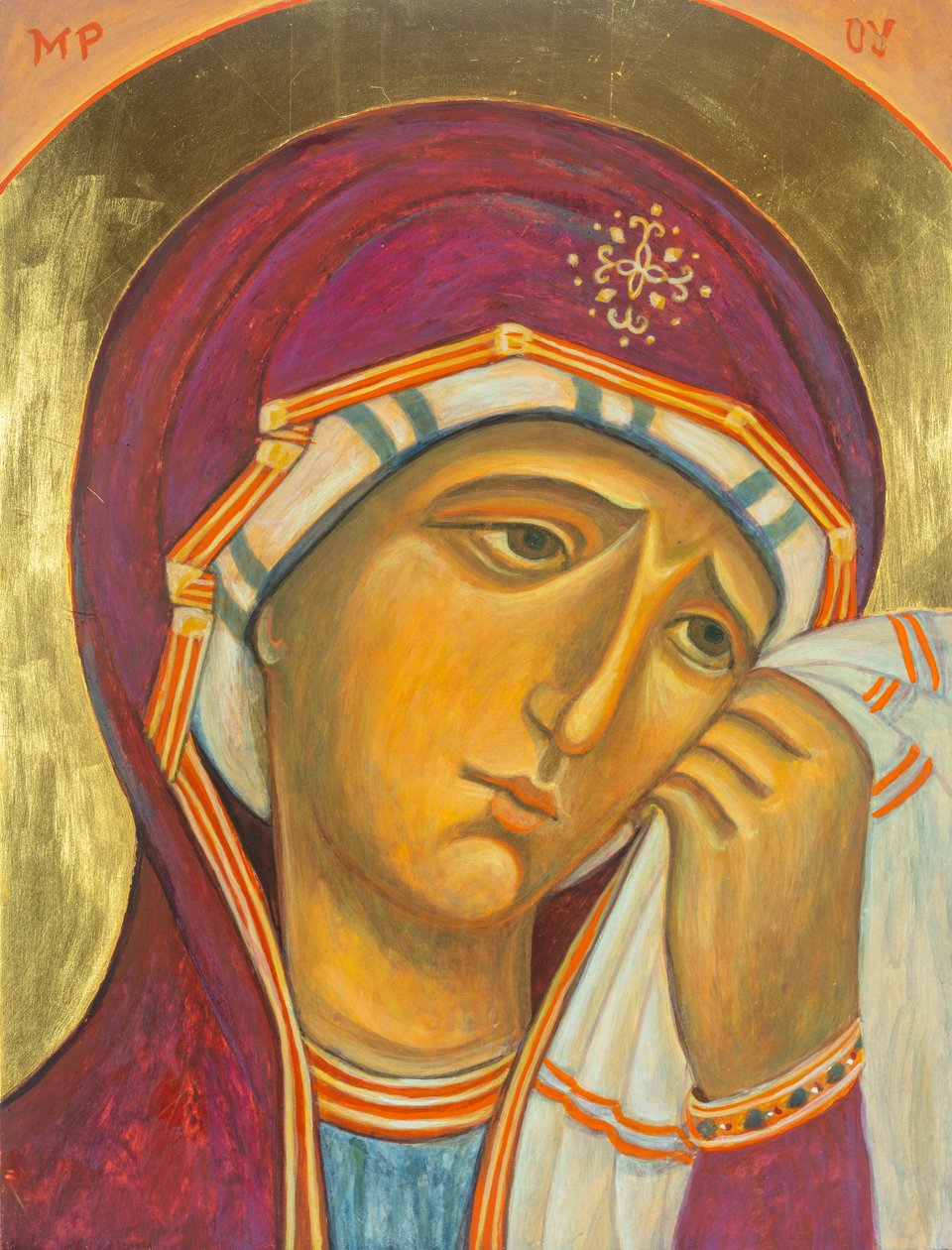 La Madonna Addolorata, 2001 (tempera all